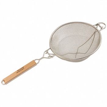 CRESTWARE Mesh Strainer Heavy Duty Double Mesh, 45GL19