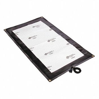 PIG Drip Pan Kit 52 in Lx30 in W Blk/Whte, 45GP12
