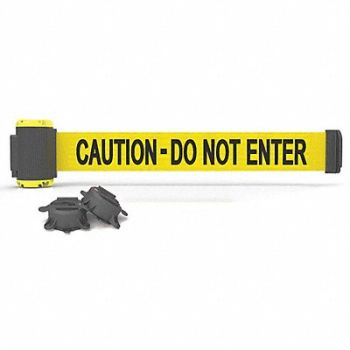 BANNER STAKES Magnetic Belt Barrier Caution DoNotEnter, 45GP62