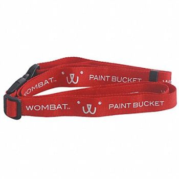 WOMBAT PORTAPAINT Adj. Shoulder Strap 10 in Lx7 in W, 45GR60