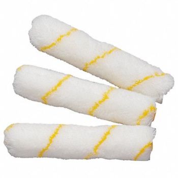 WOMBAT PORTAPAINT Roller Cover 6 L 3/8 Nap PP PK3, 45GR63