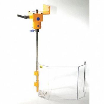 REPAR Machine Guard Polycarbonate Yellow, 45HE69