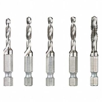 DEWALT Drill and Tap Set 5 pcs., 45HF03