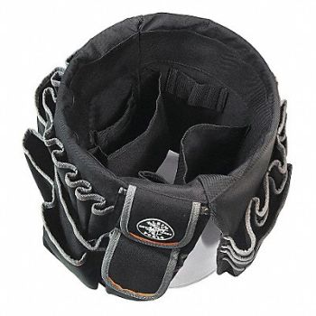 KLEIN TOOLS Bucket Tool Organizer Polyester Black, 45HL37