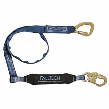 FALLTECH Shock-Absorbing Lanyard Blue, 45J071