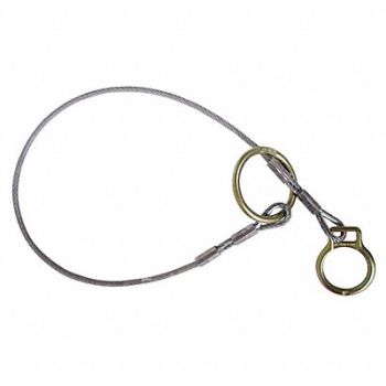 FALLTECH Cable Pass-Through Sling Anchor Reusable, 45J075