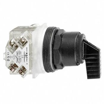 SCHNEIDER ELECTRIC Non-Illum Select Switch 30mm Cam E IP 65, 45J165