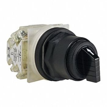 SCHNEIDER ELECTRIC Non-Illum Selectr Swtch 30mm 3 Pos Lever, 45J174