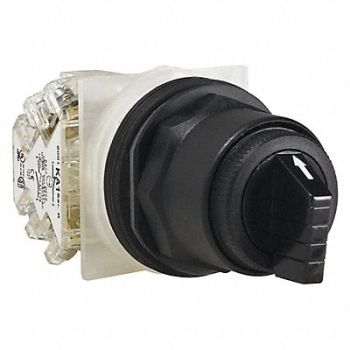 SCHNEIDER ELECTRIC Non-Illum Selectr Swtch 30mm 3 Pos Lever, 45J175