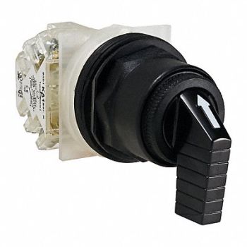 SCHNEIDER ELECTRIC Non-Illum Selector Switch Cam C Ext Lvr, 45J178