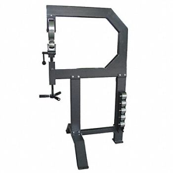 DAYTON English Wheel 28 Throat Depth Steel, 45J341