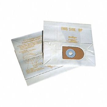 DYNABRADE Disposable Vacuum Paper Bag 17 Gal PK10, 45J436