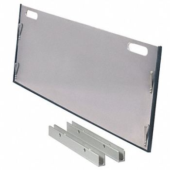 NATIONAL GUARD Flood Barrier Shield 10 H x 40 W Outside, 45JC59