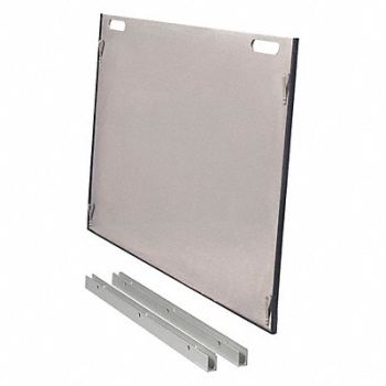 NATIONAL GUARD Flood Barrier Shield 22 H x 40 W Outside, 45JC61