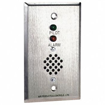 AIR PRODUCTS AND CONTROLS Remote Alarm Accessory 1-1/2 D, 45JU37