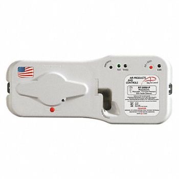AIR PRODUCTS AND CONTROLS Smoke Detector Painted Enamel 5-1/2 H, 45JU42