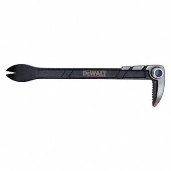 DEWALT Claw Bar 10 in L 1-1/4 in W Steel, 45JX47