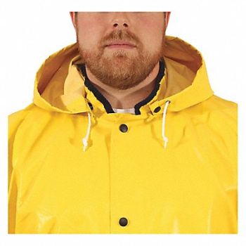 TINGLEY FR Rain Hood L Yellow Neoprene ASTMD6413, 45JY61
