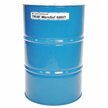 TRIM Semi-Synthetic Coolant Amber Drum 54gal., 45JY84