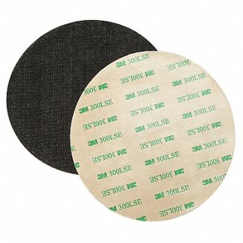 3M AntiSlip Tape 6 Lx6 W BLK 120Grit PK5, 45K746