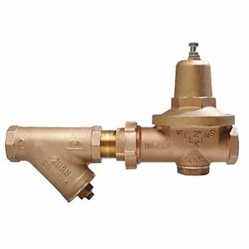 ZURN WILKINS Water Pressure Reducing Valve 1-1/2 In., 45K846