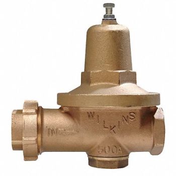 ZURN WILKINS Water Pressure Reducing Valve 2 In., 45K831