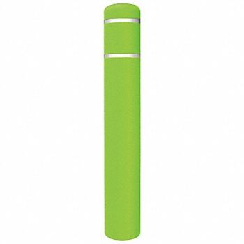 POST GUARD Post Sleeve 7 In Dia 72 In H Lime Green, 45K885