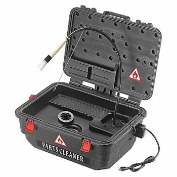 WESTWARD Portable Parts Washer 2.5 gal Water Pump, 45KE71