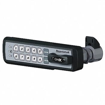 COMPX REGULATOR Electronic Keyless Lock Black LH, 45KF53