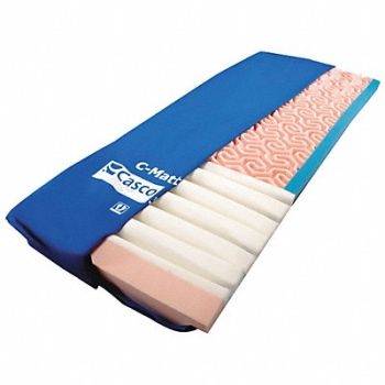 C-MATT Mattress Navy/Ocean Blue 7 in.H x 84 inL, 45KF57