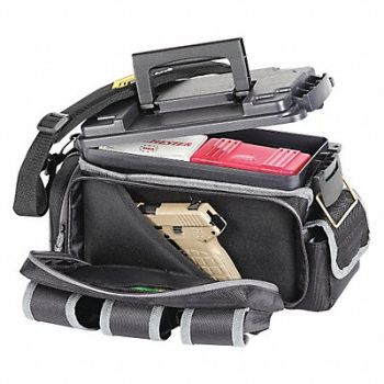 PLANO TACTICAL Range Ready Bag Black 14 in L, 45KH05