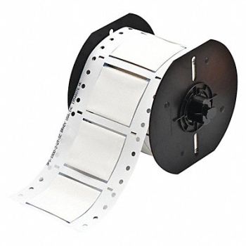 BRADY Wire Marking Sleeves White 0.333 in.Min., 45KK37