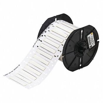 BRADY Wire Marking Sleeves White 0.062 in.Min., 45KK49