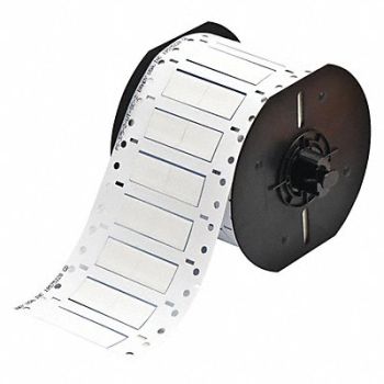 BRADY Wire Marking Sleeves White 1000 per Roll, 45KK24