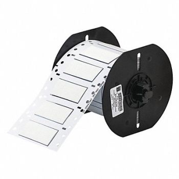 BRADY Wire Marking Sleeves White 0.187 in.Min., 45KK63