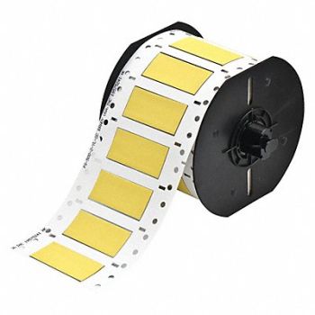 BRADY Wire Marking Sleeves Yellow 0.187 in.Min, 45KK27