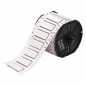 BRADY Wire Marking Sleeves White 0.25 in Min, 45KK28