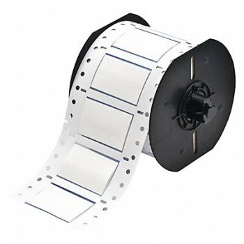 BRADY Wire Marking Sleeves White 0.25 in Min, 45KK69