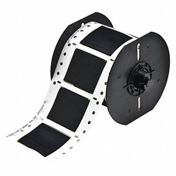 BRADY Wire Marking Sleeves Black 0.45 in Min, 45KK41