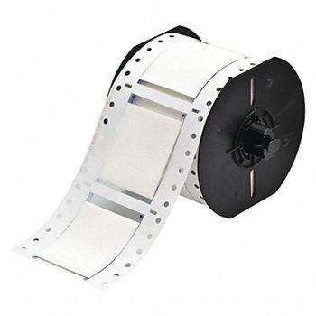 BRADY Wire Marking Sleeves White 0.5 in Min, 45KK44
