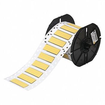BRADY Wire Marking Sleeves Yellow 0.187 in.Min, 45KK65