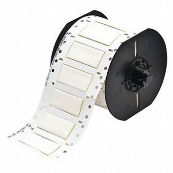 BRADY Wire Marking Sleeves White 350 per Roll, 45KK66