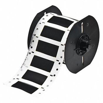 BRADY Wire Marking Sleeves Black 0.85 in H, 45KK67