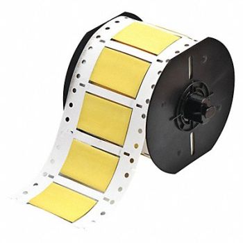 BRADY Wire Marking Sleeves Yellow 0.25 in.Min., 45KK71