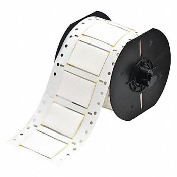 BRADY Wire Marking Sleeves White 0.375 in.Min., 45KK72
