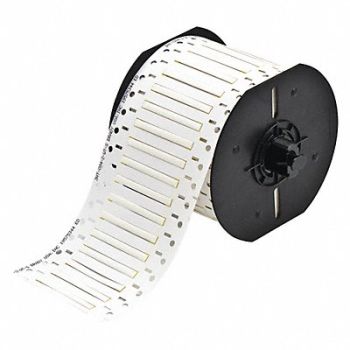 BRADY Wire Marking Sleeves White 0.031 in.Min., 45KK74