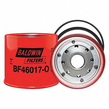 BALDWIN FILTERS Fuel Filter 3-1/4 in Lx3-25/32 in Dia, 45KL78