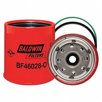 BALDWIN FILTERS Fuel Filter 4-1/16 in Lx3-3/4 in Dia, 45KL96