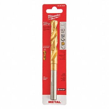 MILWAUKEE Reduced Shank Drill Bit 9/16 in dia., 45KN18