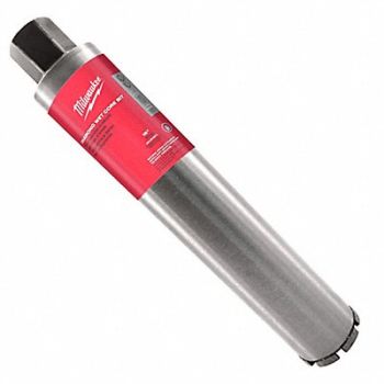 MILWAUKEE Diamond-Tipped Core Bit 6in, 45KN71